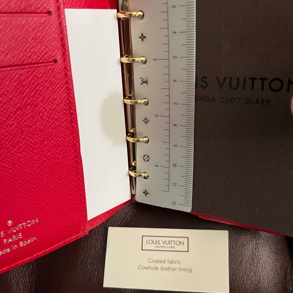 EUC Louis Vuitton PM Damier Ebene agenda Date code CA1006 - Picture 5 of 16